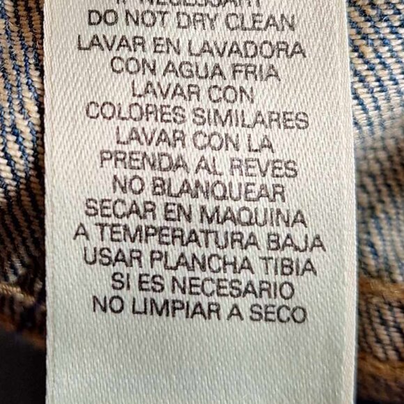 Liz Claiborne Ongoing Essentials Classic Blue Jeans Size 12 Long - Picture 8 of 12